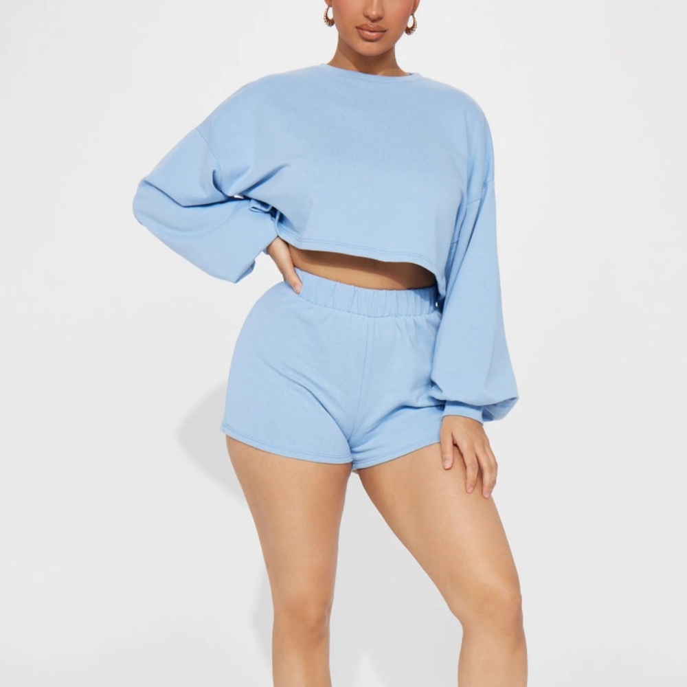 Stay Home Shorts Set